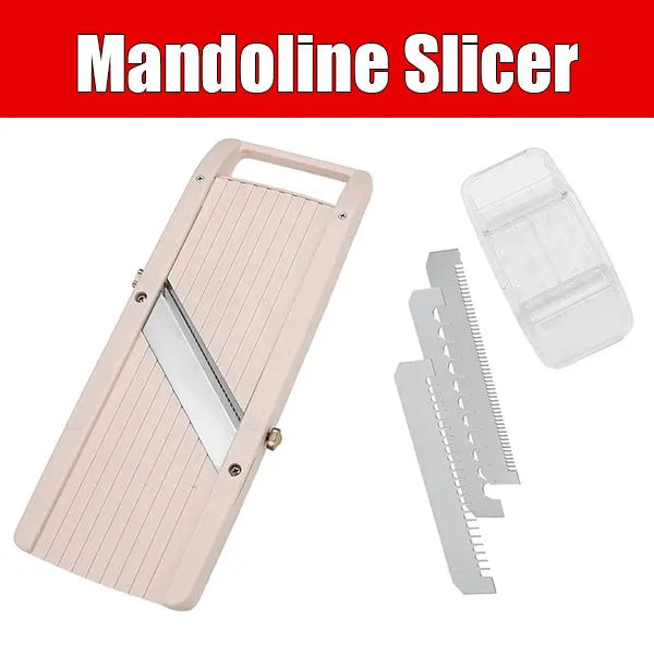 Mandolina professionale giapponese con 3 lame in acciaio inox per verdure e…