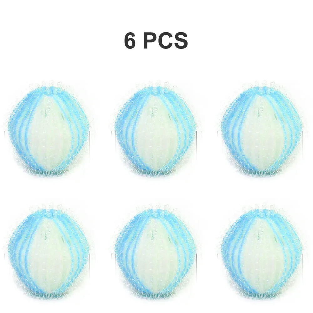 Set 6 palline in nylon per asciugatrice e lavatrice, rimuove peli di cane e…