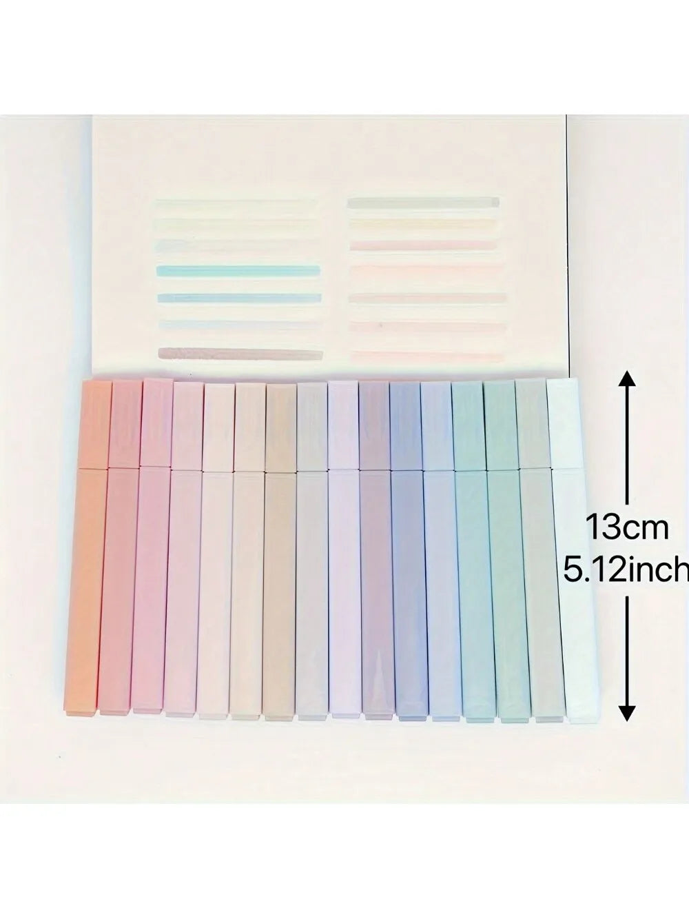 12/6/24 pastel highlighter set – ink‑free, smudge-proof for school & office – easter gift