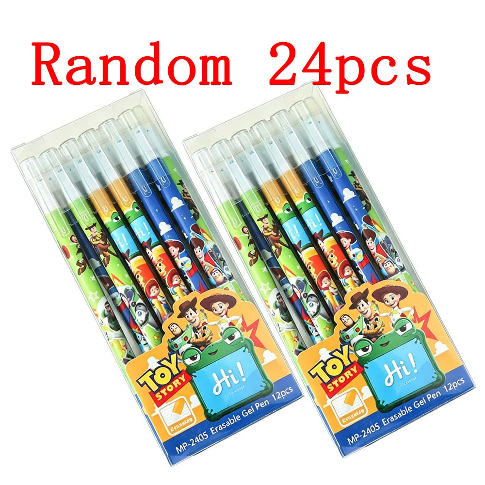 Set di penne gel cancellabili Toy Story blu 0,5 mm – 6 o 24 pezzi