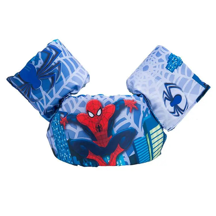 Gilet de natation pour enfants avec brassards intégrés – Aide à la natation 2-6…