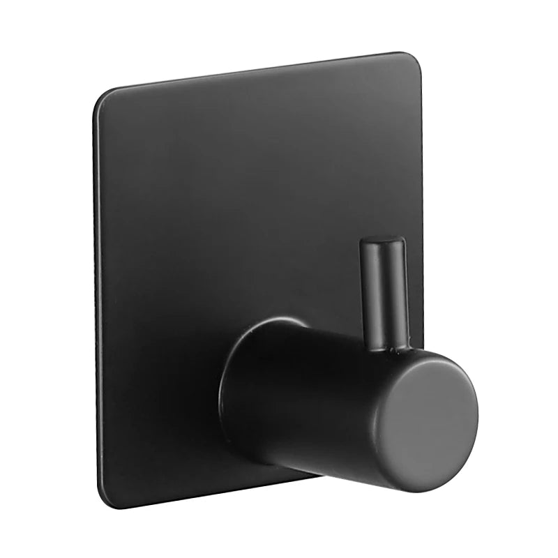 Strong Adhesive Wall Hook Sticker Hanging Coat Rack Clothes Hanger Shower Robe Hook Kitchen Bathroom Towel Hooks Holder