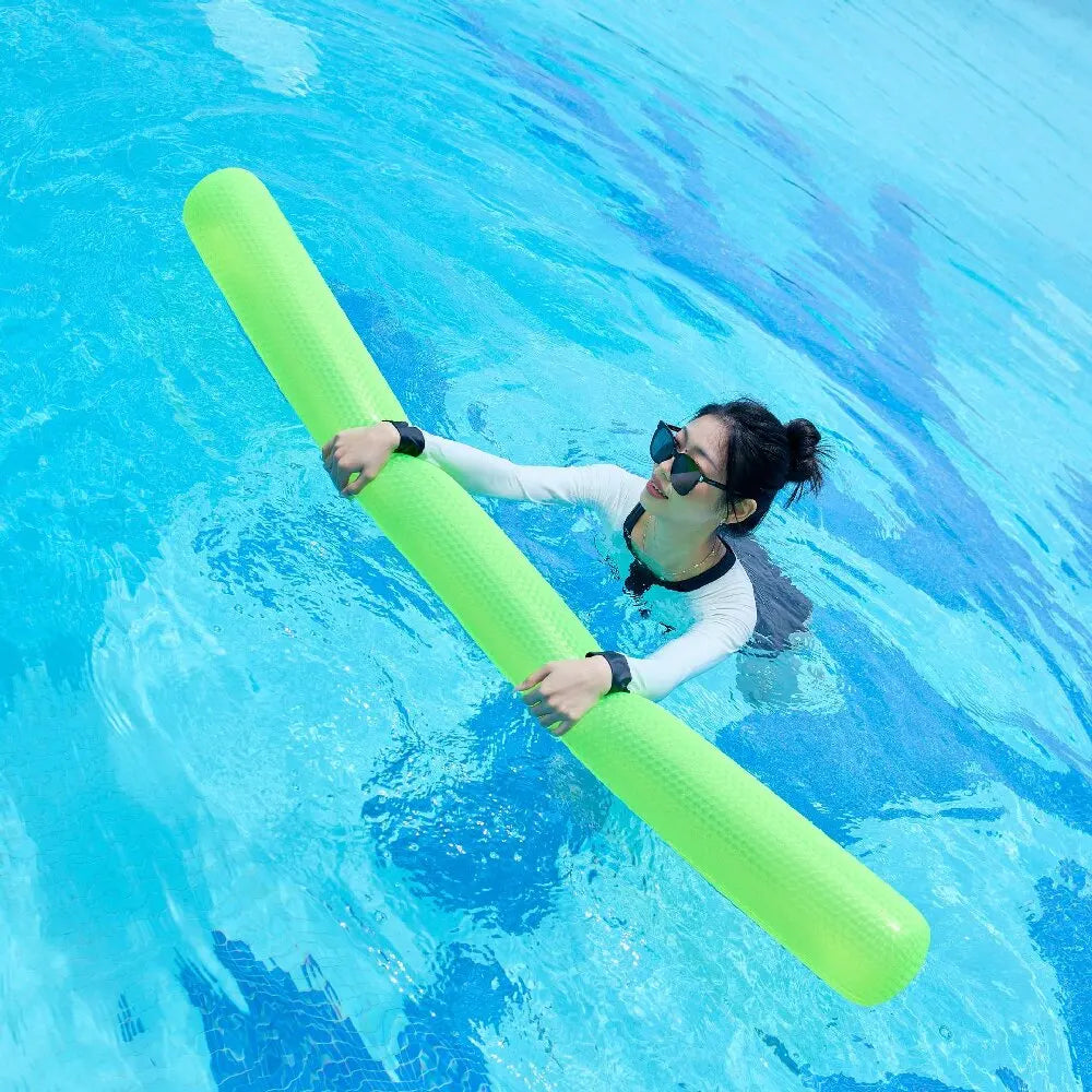 Rooxin Inflatable Swim Stick Pool Float Stick Swim Ring Tube Water Floating Ring Water Hammock Swimming Circle Pool Beach Float