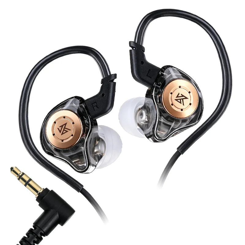 Auricolari in-ear sportivi con microfono, driver da 10 mm e controllo integrato