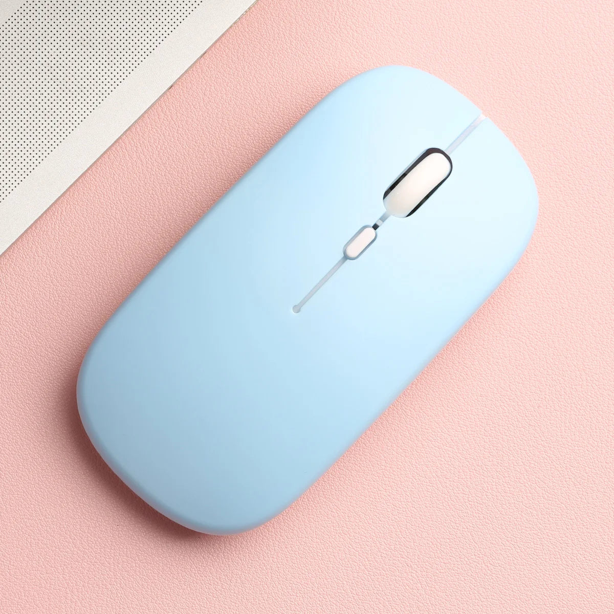 Mouse wireless Bluetooth silenzioso 1600 DPI, 4 tasti, compatibile laptop e…