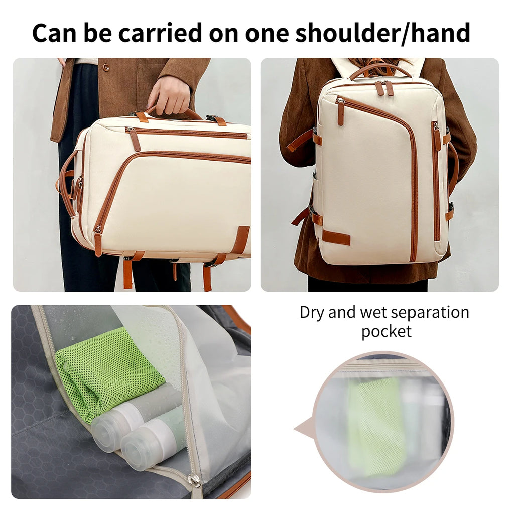Sac à dos unisexe grande capacité pour ordinateur, voyage, école, plein air