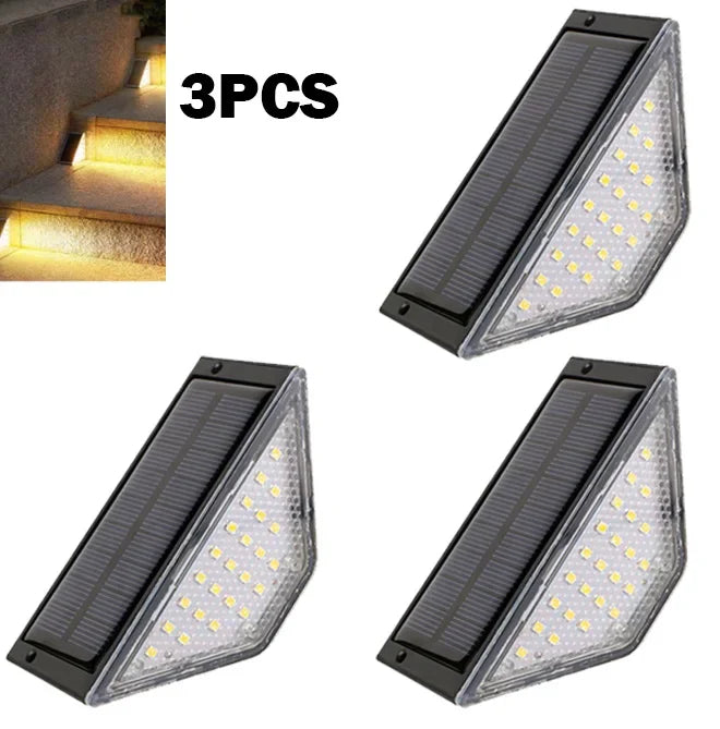Luci Solari per Scale Esterne IP67, Impermeabili e Anti-Furto