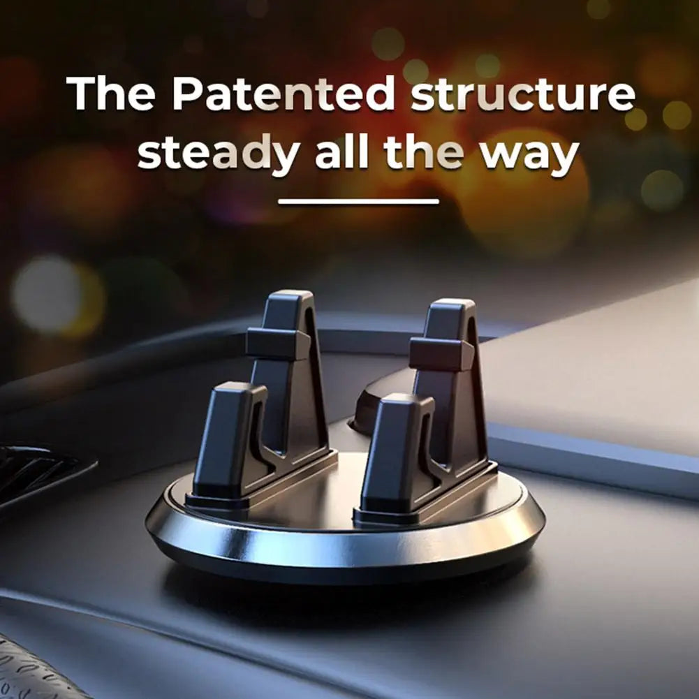 Supporto cellulare auto 360° con base antiscivolo per iPhone, Samsung, Xiaomi