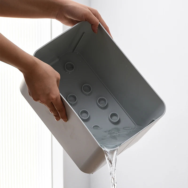 Umbrella Rack with Drip Tray, Suitable for Space Saving Storage in the Corner of the Entrance Passage, Can Hold 10/15 Umbrellas
