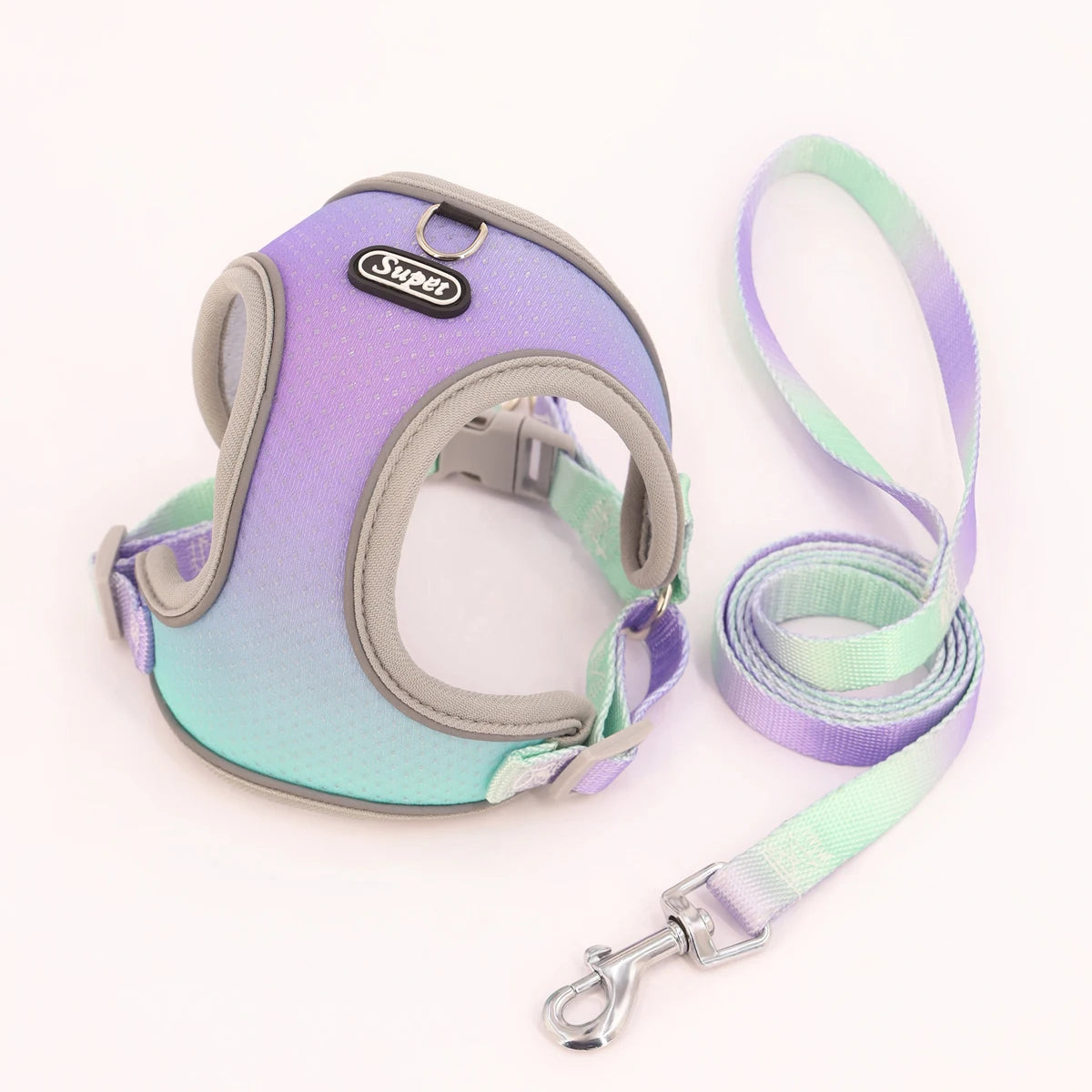 Imbracatura regolabile Step‑in riflettente per cani e gatti – vestizione…