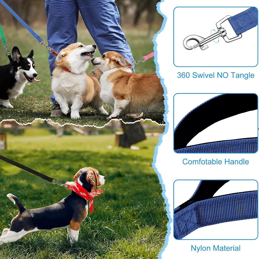 Guinzaglio extra lungo 1,2‑30 m in nylon per cani, controllo esteso e…