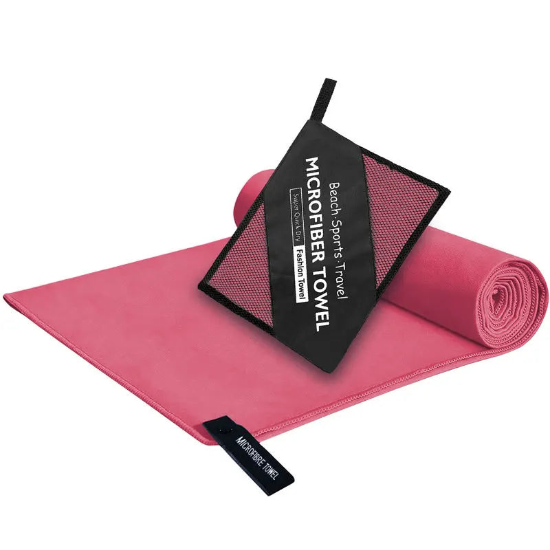 Serviette en microfibre absorbante – 6 tailles pour la salle de sport, la plage et les voyages