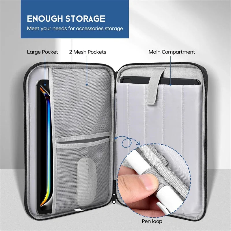 Waterproof Carrying Handle Bag Laptop Case for Macbook Neo 13 2026 Pro 16 15 14 12 Inch M4 M3 M5 Chip Mac Book Air Sleeve Cover