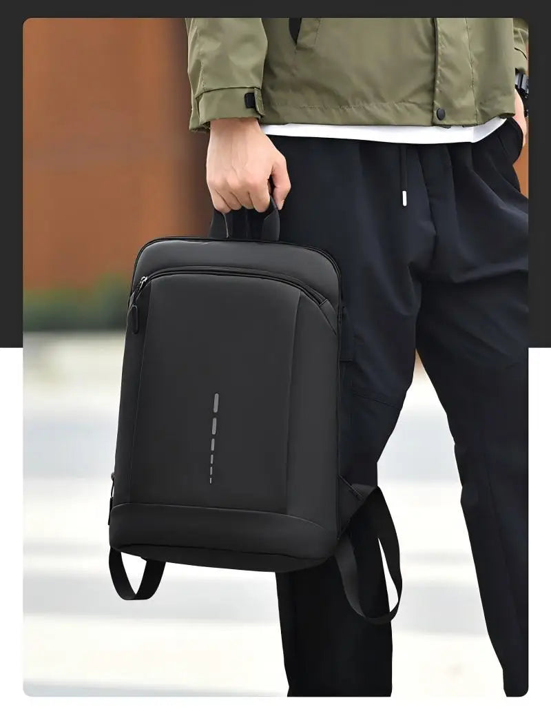 Sac à dos homme imperméable léger 20-35L pliable pour ordinateur portable 15,6"