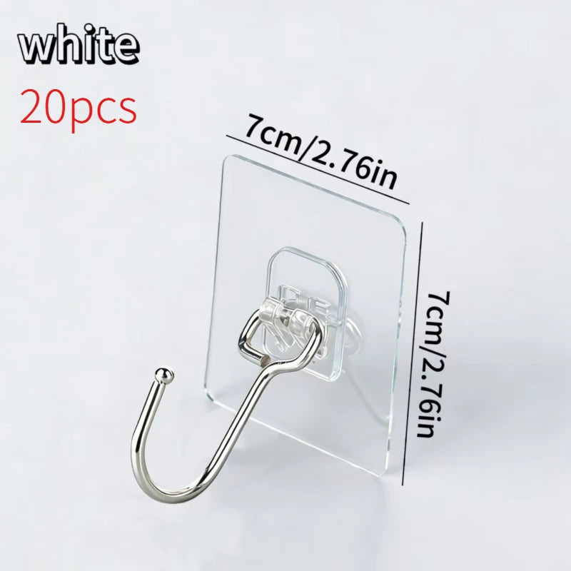Ganci adesivi rotanti impermeabili per parete e porta – cucina e bagno