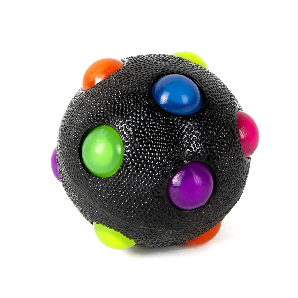 Palla luminosa LED per cani e gatti – Gioco elastico, resistente al morso