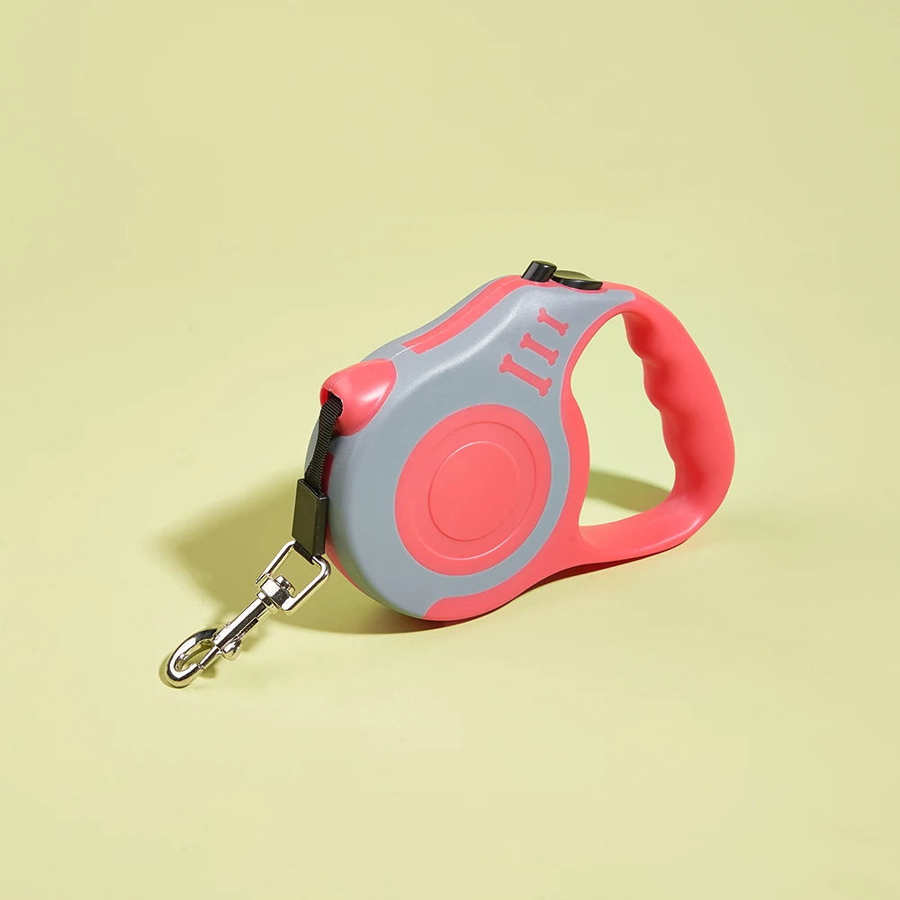 Guinzaglio Retrattile in Nylon 3 m/5 m per Cani e Gatti – Resistente e…
