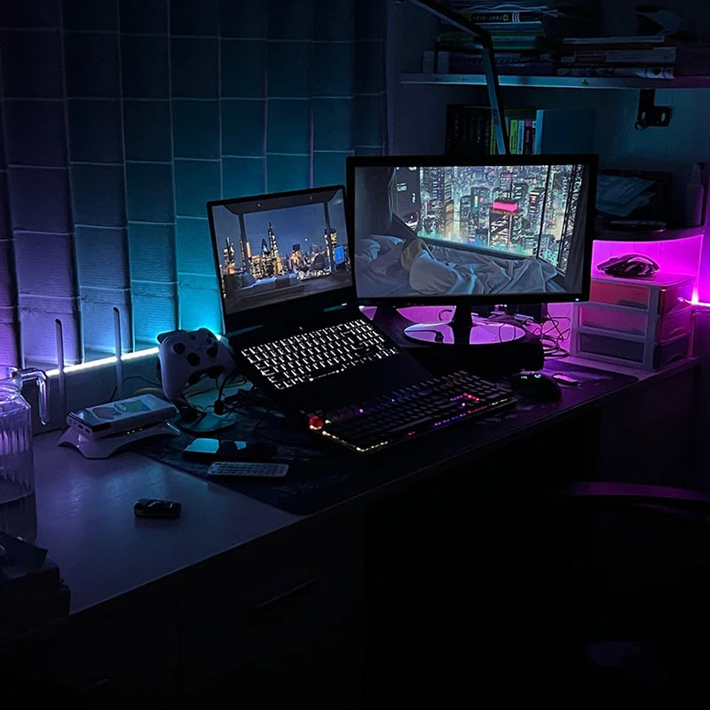 Striscia LED RGB 5 m con USB – Illuminazione TV, Gaming e Party