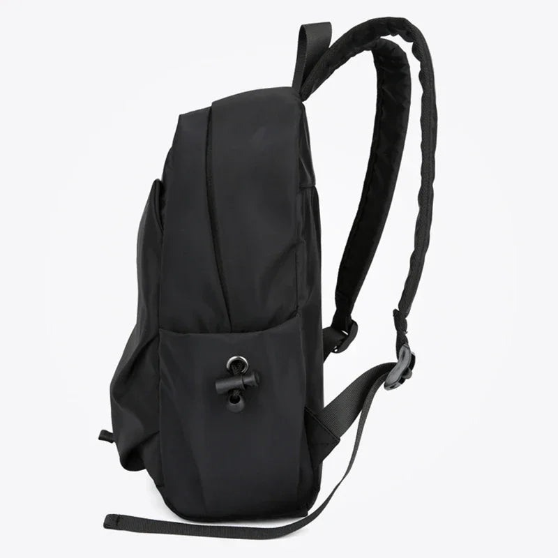Mini sac à dos de sport pour homme, petit sac à dos de ville noir, sac de voyage, sac d'épaule, sac d'école, sac à dos de créateur en toile, sac de sport, sac Mochila