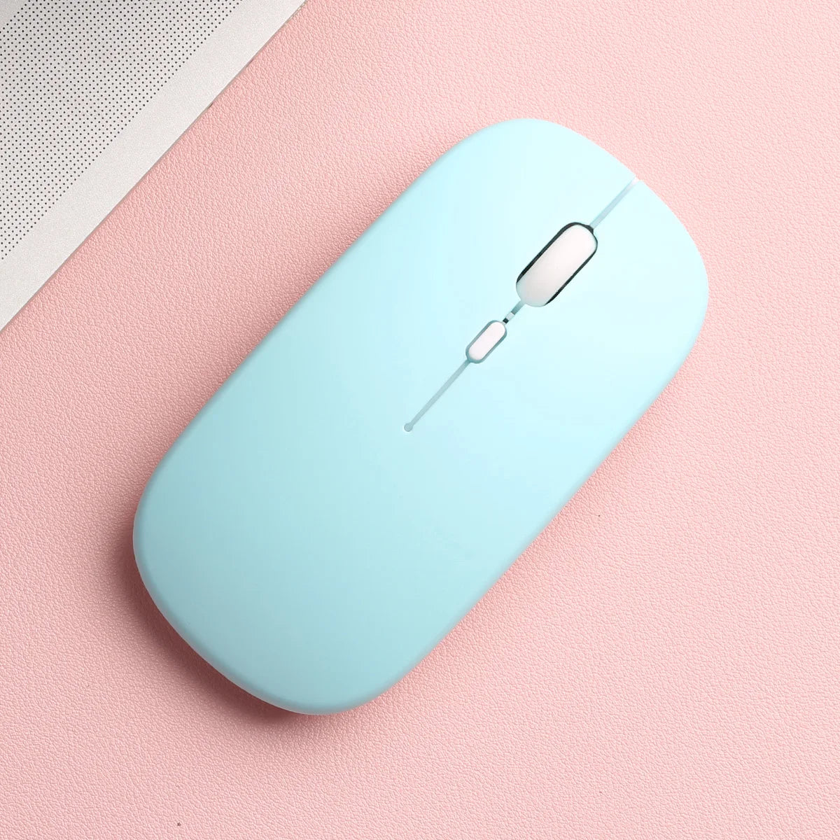 Mouse wireless Bluetooth silenzioso 1600 DPI, 4 tasti, compatibile laptop e…