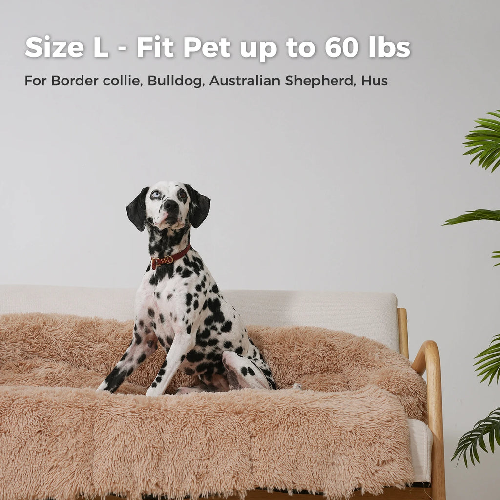 Cuccia Fluffy per Cani e Gatti - Letto Morbido Lavabile in Lavatrice