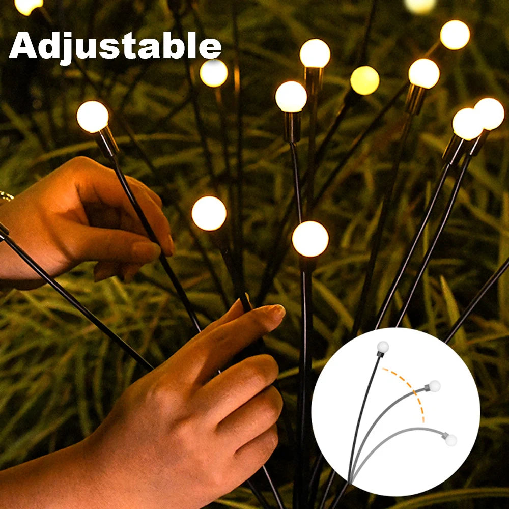 Luci Solari a Lucciola LED 6/8/10 per Giardino, Patio e Percorsi – Senza Fili