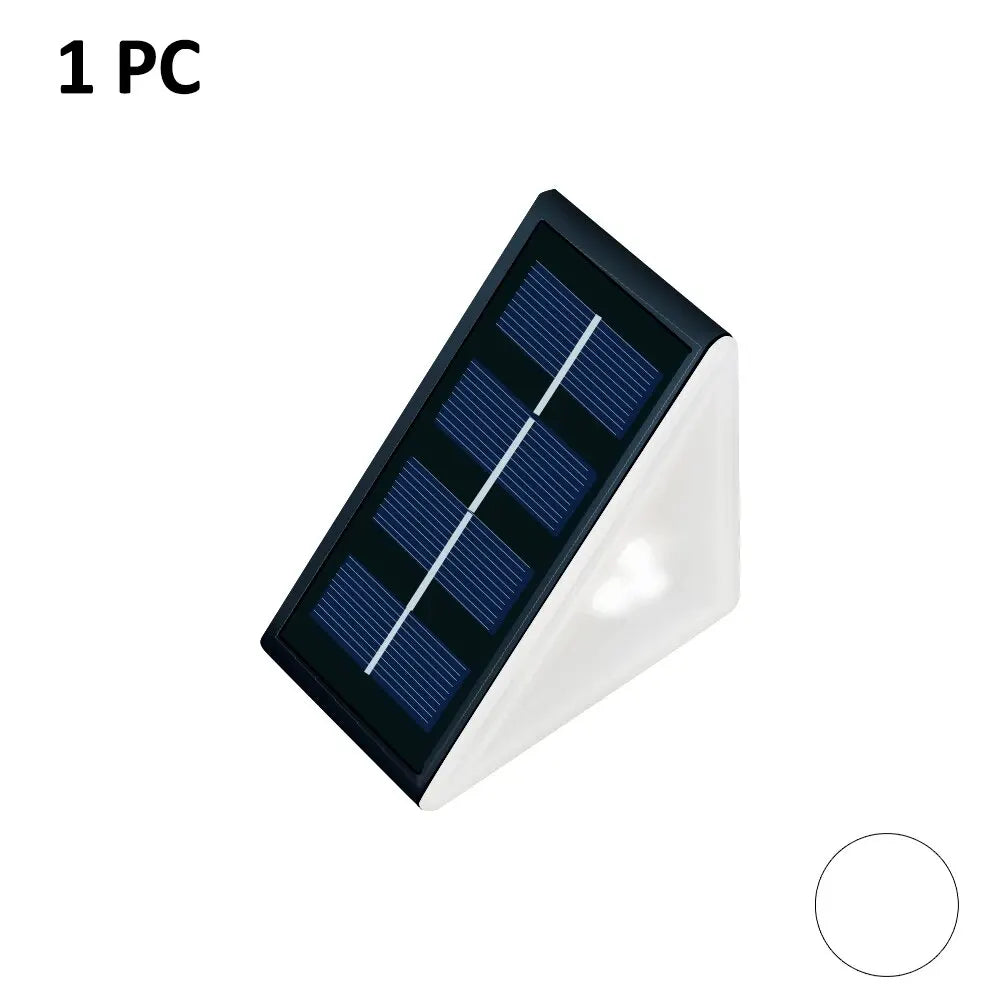 Luci Solari a Triangolo per Gradini IP67 Bianco Caldo RGB