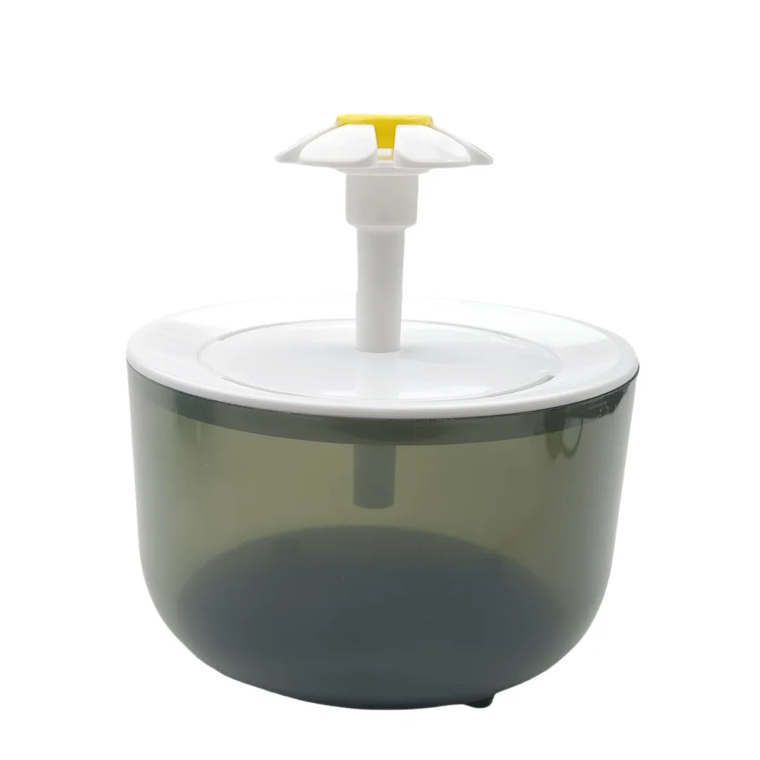 Fontana d'acqua per gatti e cani piccoli 1,2 L, USB, silenziosa con filtro