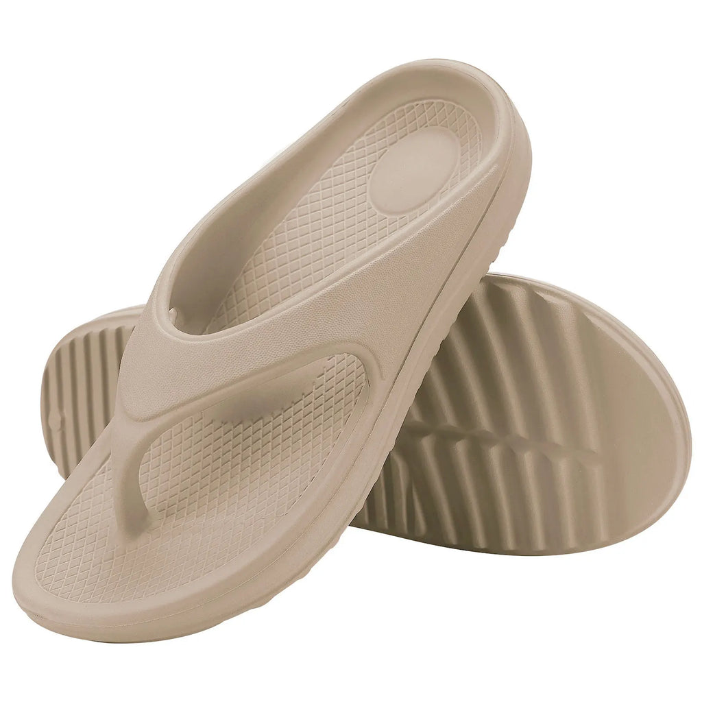Smile Pop Orthopedic Women's Flip-flops Summer Sandals for Women Soft Summer Beach Shoes New Arch Support Recovery Flip Flops