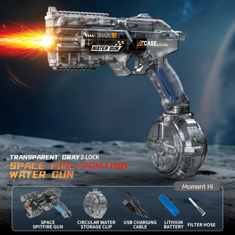 Pistola d'Acqua Elettrica per Adulti – Spruzzo Potente e Ricarica Automatica,…