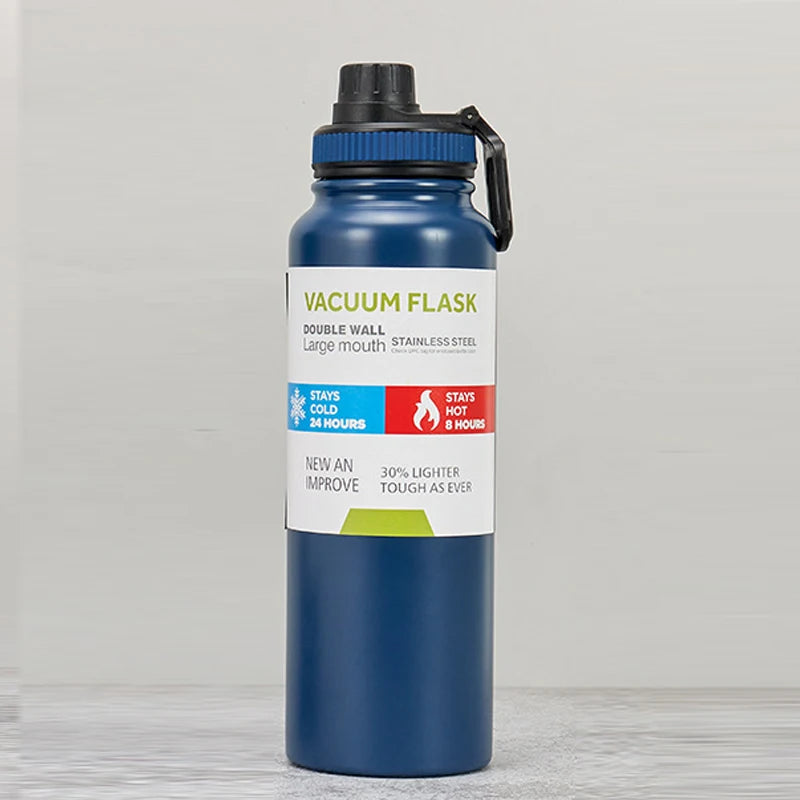 Thermos in acciaio inox 600/800/1000 ml – Borraccia termica isolata per caldo e…