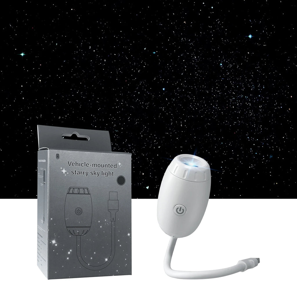 Proiettore Stellare Mini Galaxy 2 in 1 – Luce Notturna per Camera, Auto e…