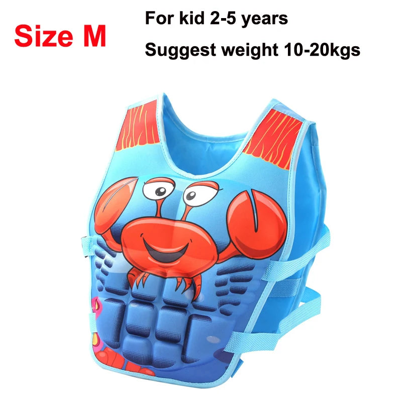 Gilet de natation non gonflable pour enfants, sécurité à la piscine, 14…