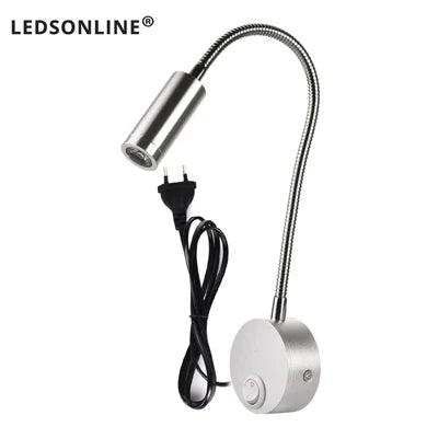 Lampada da Parete LED 3W per Lettura e Studio – Design Contemporaneo