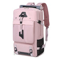 Sac à dos de voyage 55L imperméable pour homme, pour ordinateur portable 15,6" et poches multiples