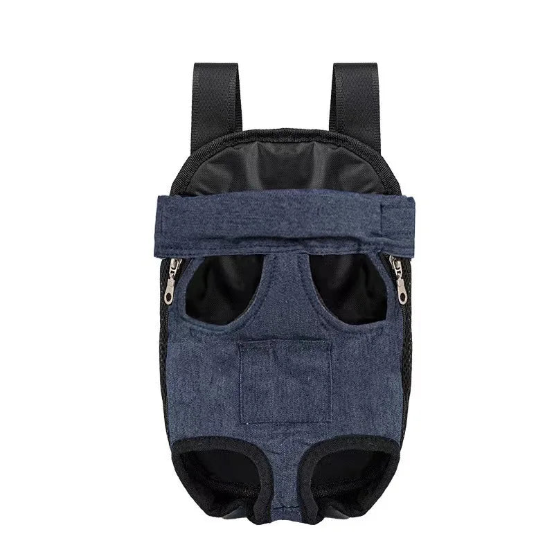 Zaino Esterno per Cani Camuffamento Traspirante, Carrier Viaggio Piccola Taglia