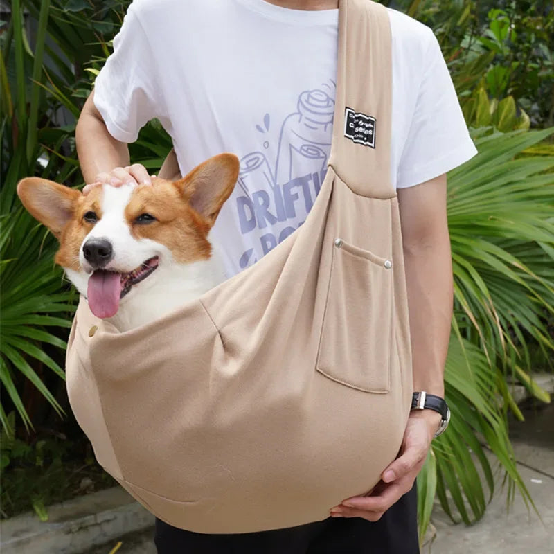 Borsa a tracolla per animali domestici – Trasporto comodo e portatile per cani,…