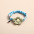 Collarlo per Gatto con Fiore Regolabile a Scatto - Campanellino