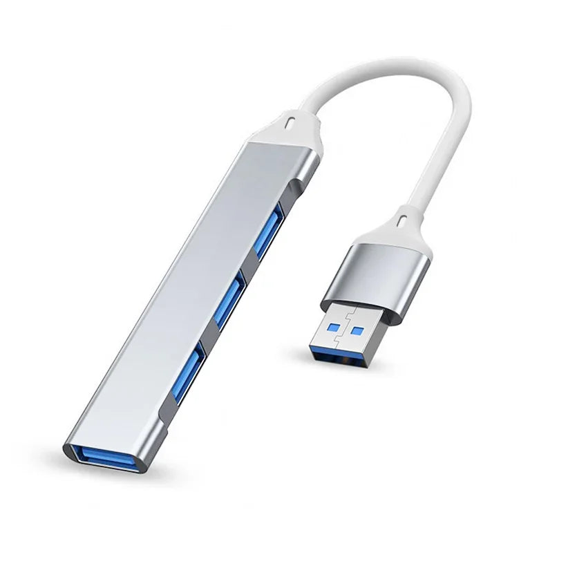 Hub USB 7 porte USB‑C 3.0, multi‑porta per MacBook, PC e laptop
