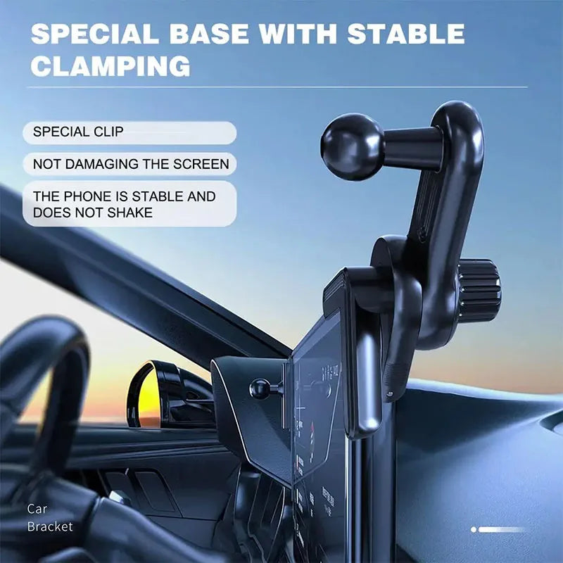Supporto telefono schermo auto, rotazione 360°, per Tesla Model 3/Y/S/X e altri