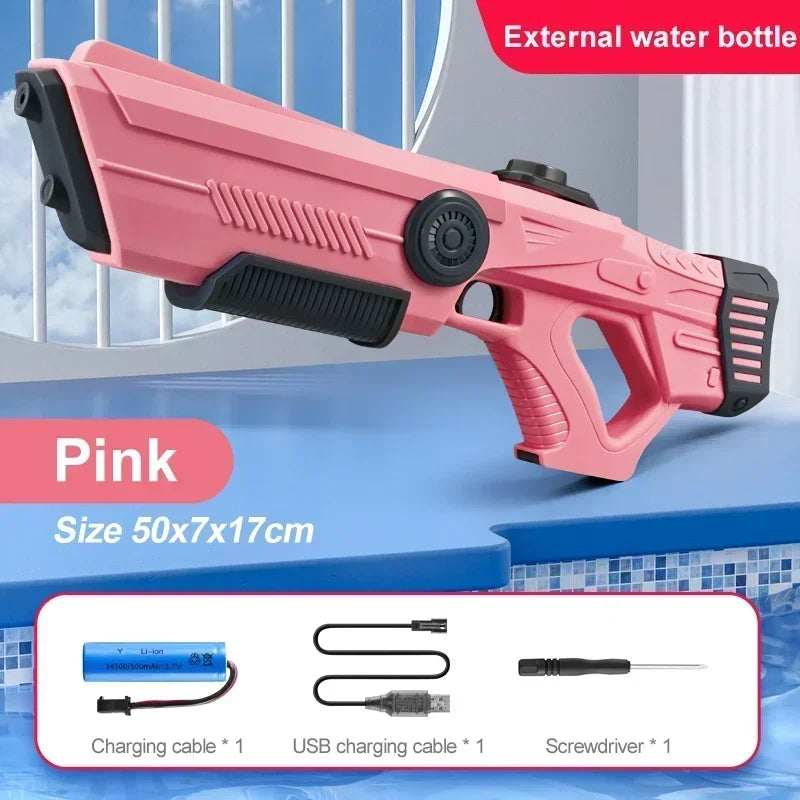 Pistolet à eau électrique automatique haute capacité – Jeu d'été