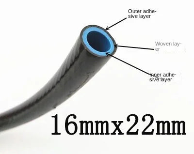 1M High Pressure Explosion-proof Trachea Resin 5-25mm Oil Pipe Hose High Pressure Fuel Pipe Figh Temperature Resistant Fuel Pipe
