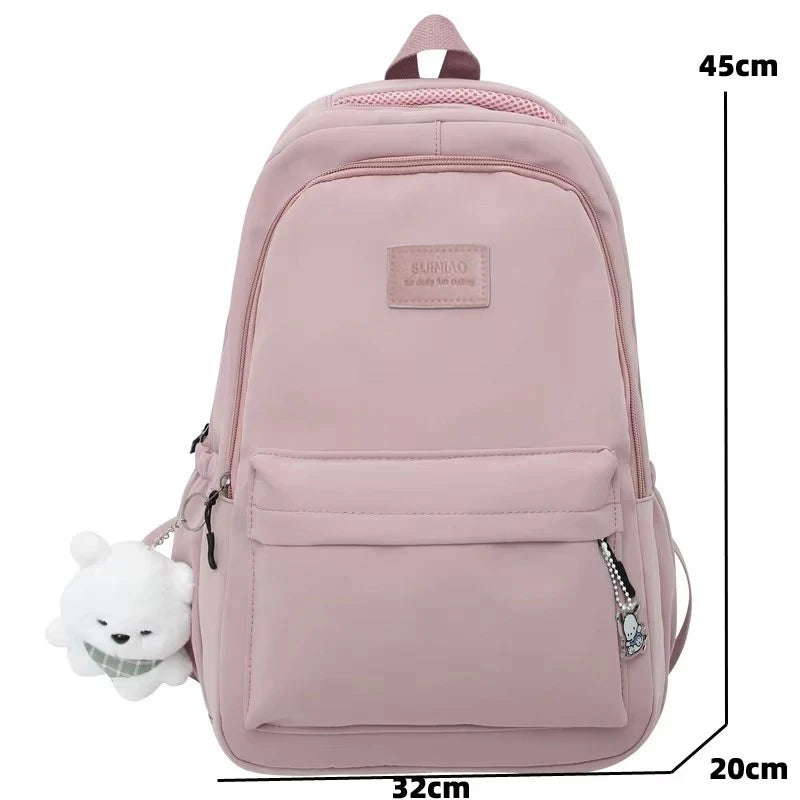 Sac à dos universitaire imperméable de 35 L, design unisexe et grande capacité