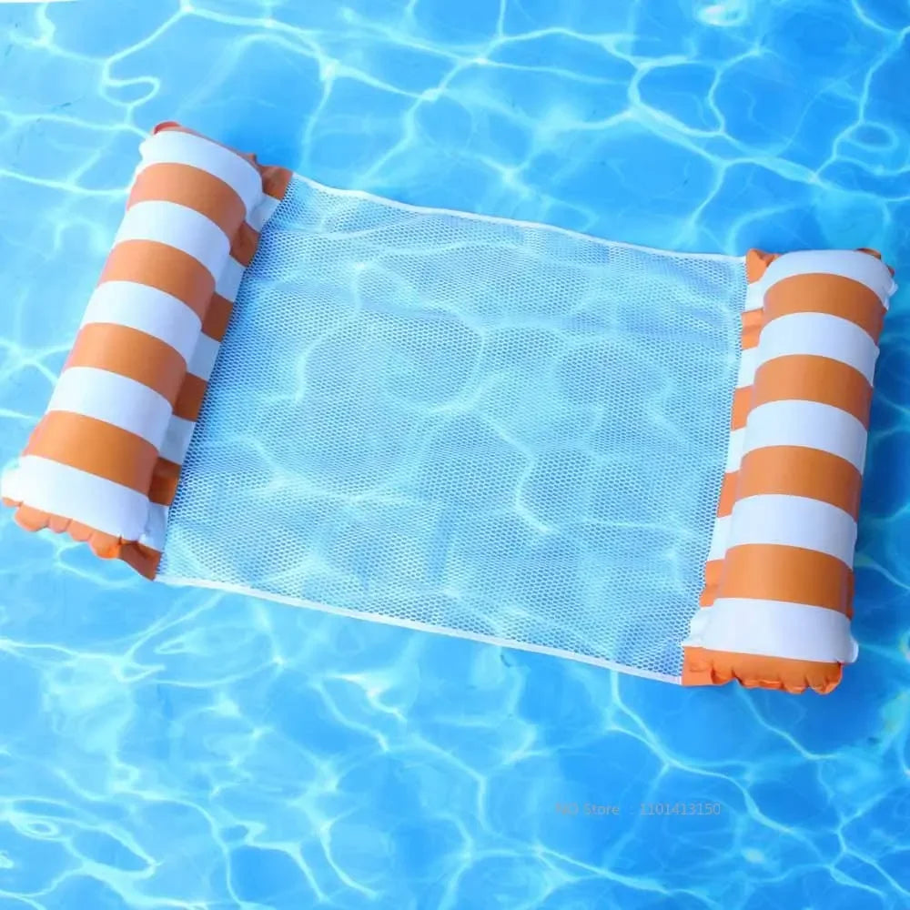 Amaca gonfiabile da piscina – Materasso galleggiante per adulti e bambini