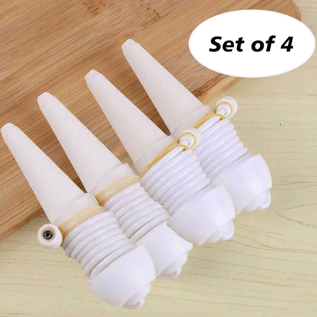 Set da 2 o 4 Irrigatori Automatici in Ceramica per Vasi e Giardino