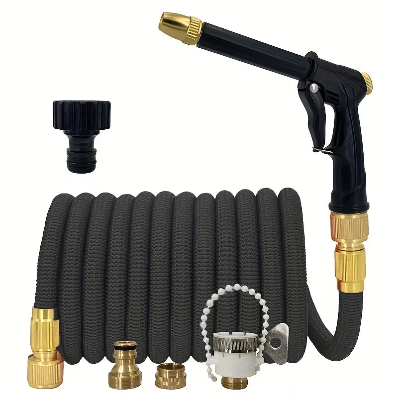 Tubo telescopico ad alta pressione con pistola spray – flessibile e…
