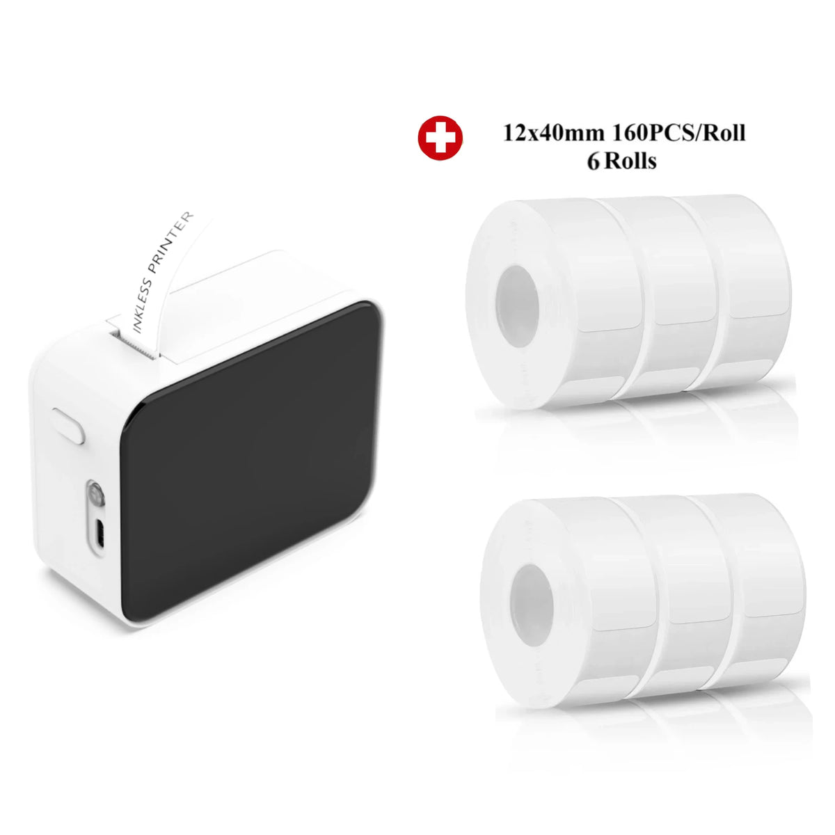 Stampante termica portatile Mini P15 Bluetooth per etichette 15 mm
