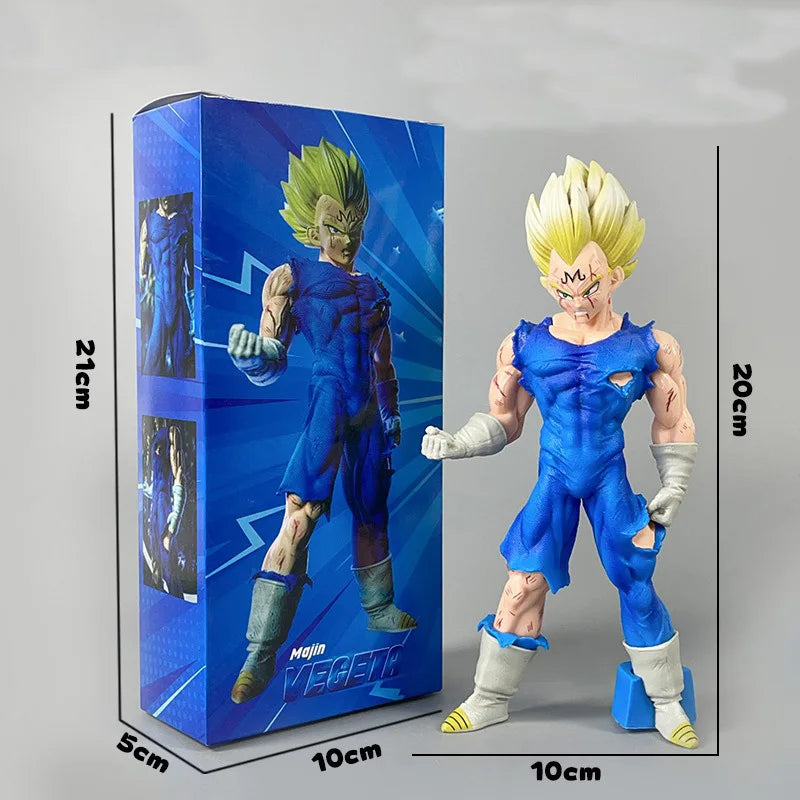 Figura d'azione Dragon Ball Goku & Vegeta – Statua Battle Damage in PVC