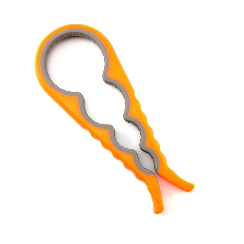 Apribottiglie e Apriscatole Universale 4 in 1 – Anti‑scivolo ed Ergonomico