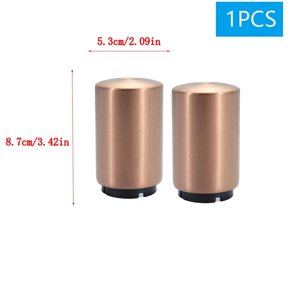 Apribottiglie automatico magnetico in acciaio inox – apri birra, vino e bibite